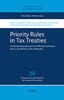 Priority Rules in Tax Treaties